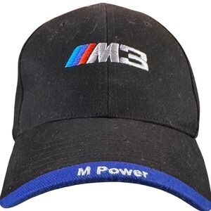 BMW M3 M Power Embroidered Baseball Cap BMW Lifestyle Stretch Fit Hat OSFM